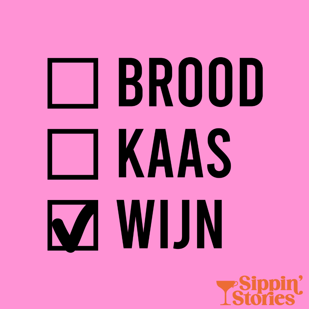 Sippin' Stories totebag 'Brood, kaas, wijn' image 7