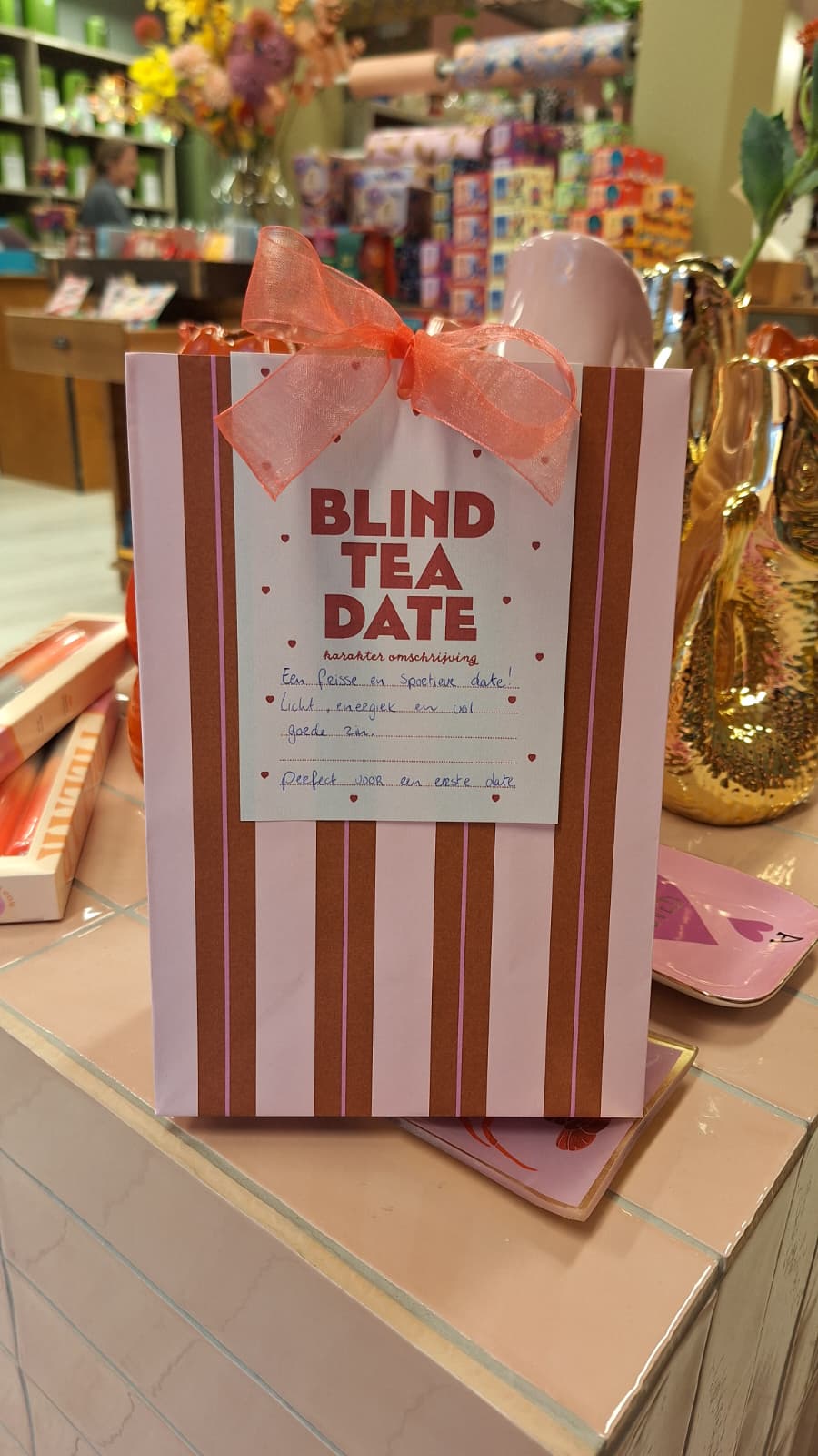 Blind Tea Date Cadeau